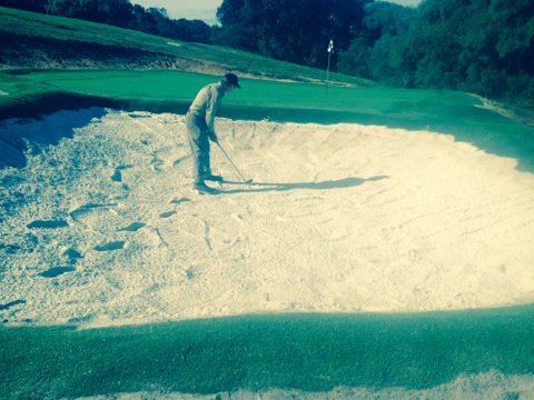 synthetic golf green construction Perth