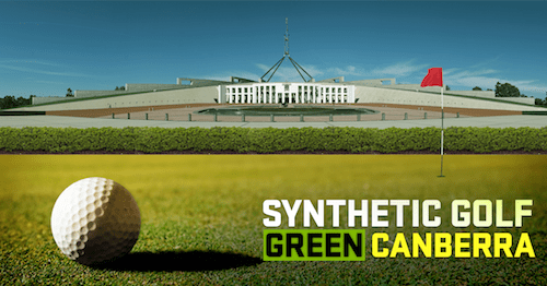 synthetic golf green Canberra